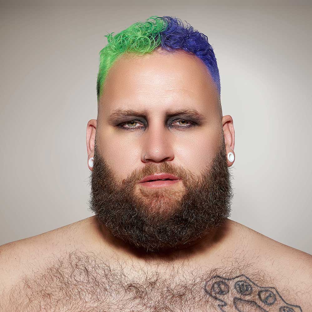 Attitude Hair Dye - JOKER Halloween Duo Combinaison de teintures capillaires semi-permanentes - Violet/Vert